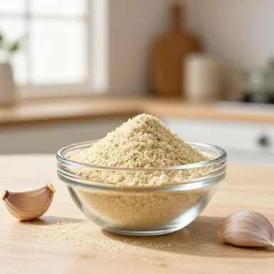 پودر سیر خانگی بسته بندی صدگرمی