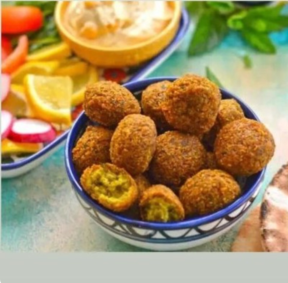 پودر فلافل بسته بندی صد گرمی