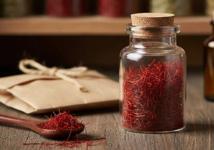 زعفران نگین سنتی درجه یک بسته بندی یک گرمی